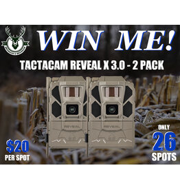 DRAW #1809 - WIN ME - Tactacam Reveal X 3.0 - 2 Pack! ROUND 12