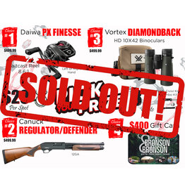 DRAW #1802 - Pick Your Prize - Daiwa, Canuck, Vortex OR Gift Card!