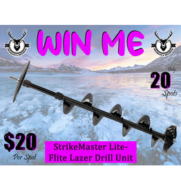 DRAW #1810 - WIN ME - StrikeMaster Lite-Flite Lazer Drill Unit!