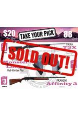 DRAW #1805 - Take Your Pick - Tikka, Otter OR Franchi!