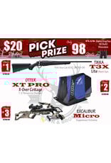 DRAW #1813 - Pick Your Prize - Tikka, Otter OR Excalibur!