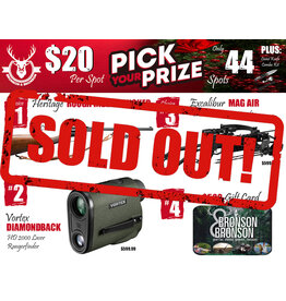 DRAW #1807 - Pick Your Prize - Heritage, Vortex, Excalibur OR Gift Card!