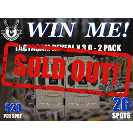 DRAW #1809 - WIN ME - Tactacam Reveal X 3.0 - 2 Pack! ROUND 12