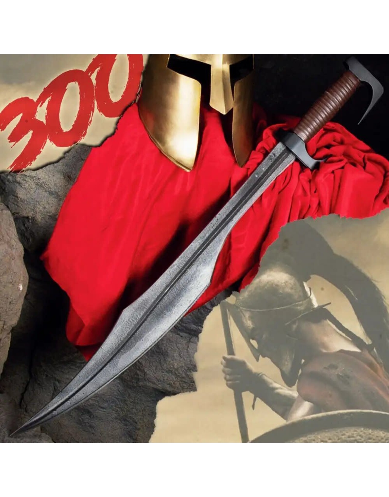 Master Cutlery 300 Spartan Warrior Replica Sword
