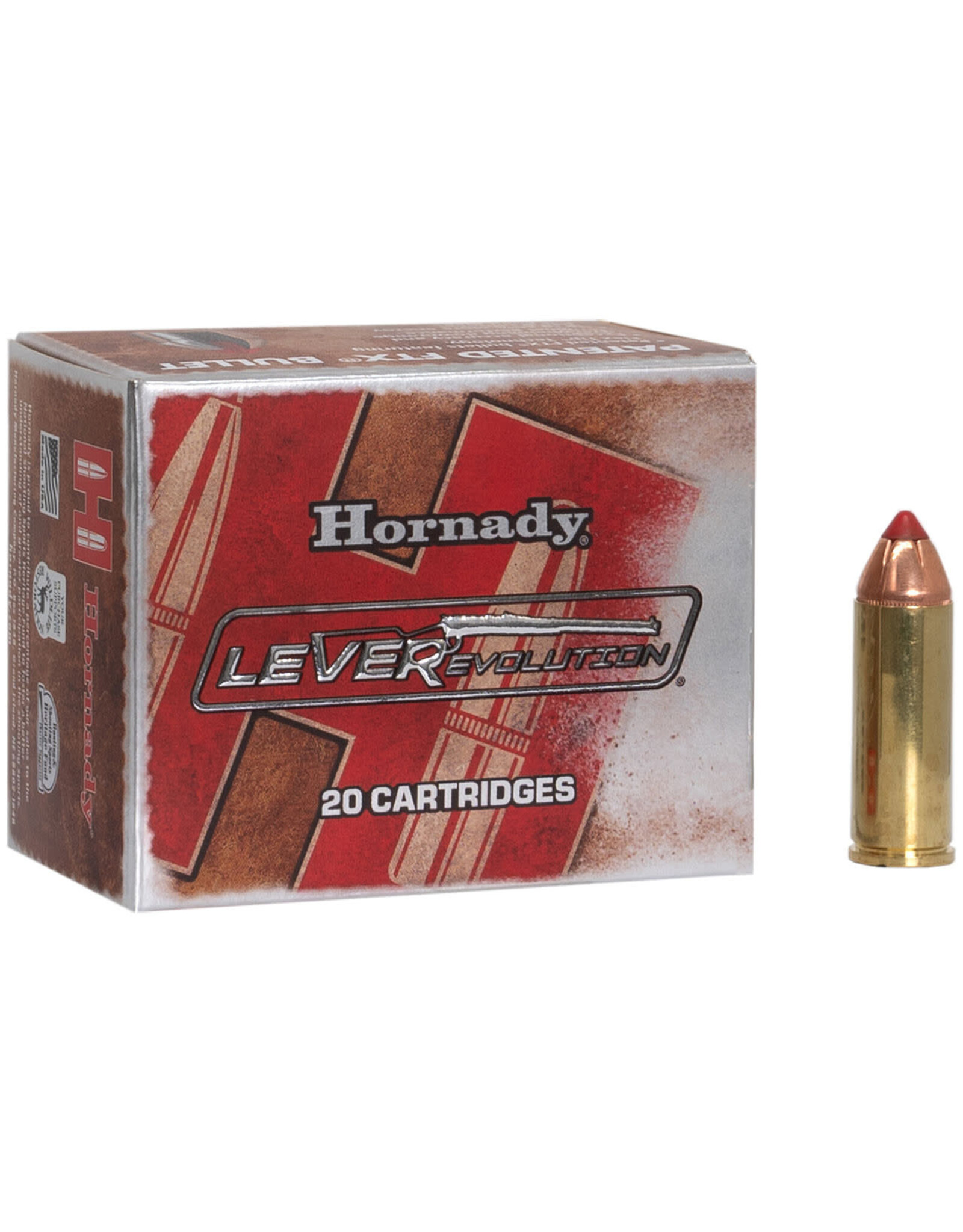 Hornady HORNADY AMMO 45 COLT 225GR FTX LEVEREVOLUTION 20/BX