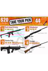 DRAW #1819 - Take Your Pick - Rock Island Armory, Charles Daly, Winchester OR Stoeger!