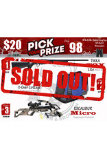 DRAW #1813 - Pick Your Prize - Tikka, Otter OR Excalibur!