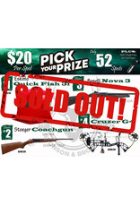 DRAW #1817 - Pick Your Prize - Eskimo, Stoeger, Benelli OR Bear!