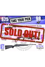 DRAW #1815 - Take Your Pick - Beretta, Excalibur OR Tikka!