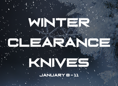 Winter Clearance Knives