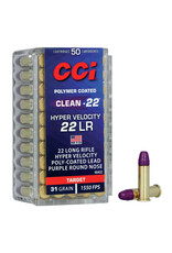 CCI CCI 22LR HYPER VELOCITY 31GR PURPLE POLYCOAT AMMO 50RD/BOX