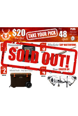 DRAW #1822 - Take Your Pick - Humminbird, Yeti, Winchester OR Bear!