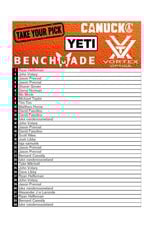 DRAW #1825 - Take Your Pick - Canuck, Vortex, Benchmade OR Yeti!