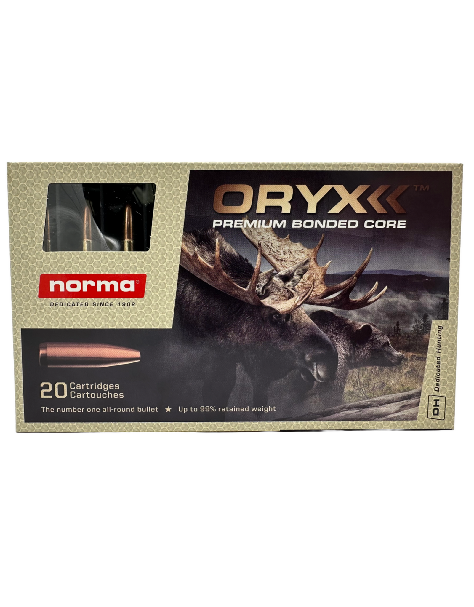 Norma Norma Oryx Premium Bonded Core 308 Win 180gr