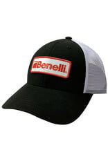 Benelli Benelli Trucker Hat Black and with White Mesh One Size