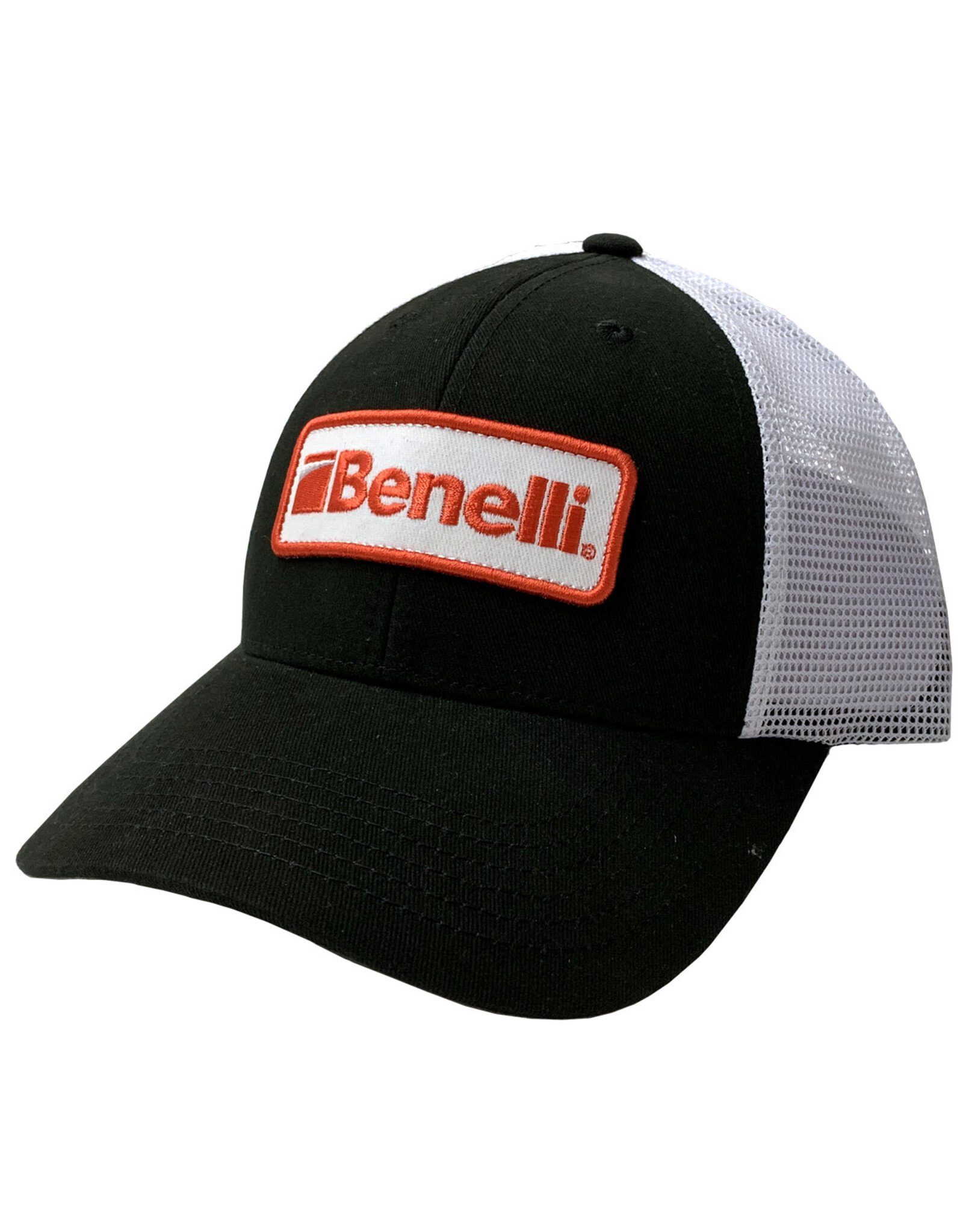 Benelli Benelli Trucker Hat Black and with White Mesh One Size