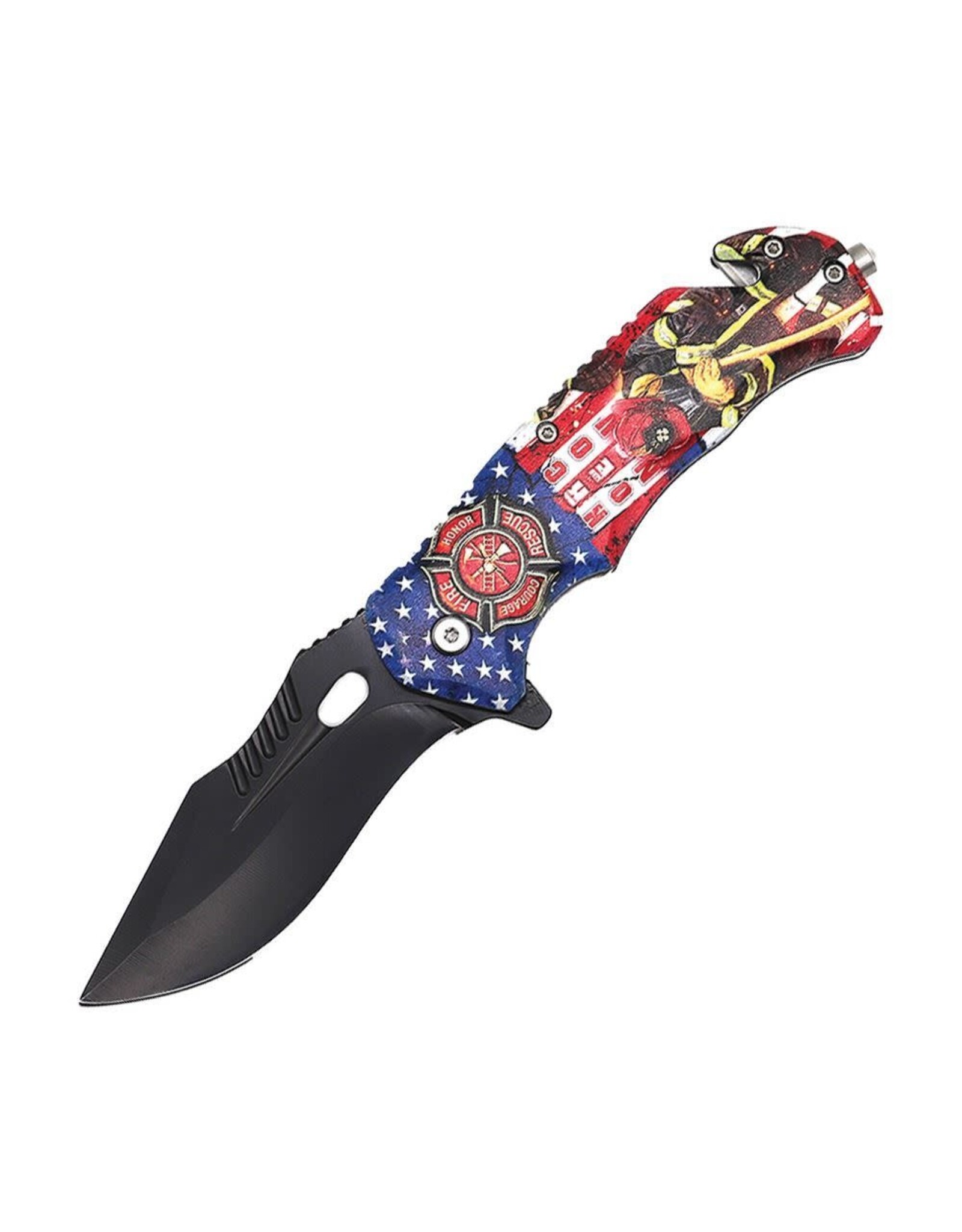 Elitedge ElitEdge 10967USFD Fire Fighter Linerlock Knife