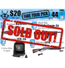 DRAW #1826 - Take Your Pick - Benchmade, Humminbird, Charles Daly OR EGE Arms!