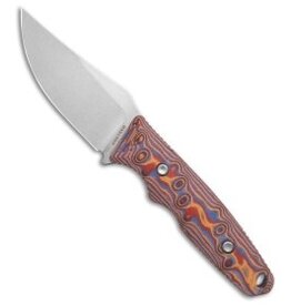 Vosteed Vosteed H-Back Fixed Blade Knife Copper Raindrop Micarta (2.9" SW Nitro-V)