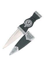 China Made Scottish Dirk Fixed Blade Knife with Black composition handle 210549