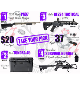 DRAW #1833 - Take Your Pick - EGE Arms, Yeti, Adler OR Steambow!