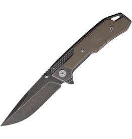 Smith & Wesson Smith and Wesson Liner Lock Folding Knife Tan