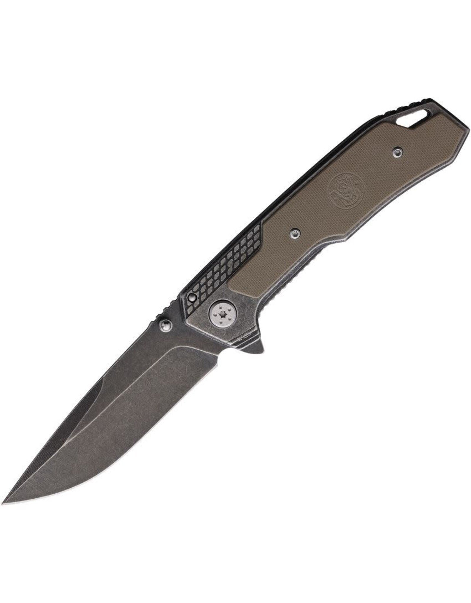 Smith & Wesson Smith and Wesson Liner Lock Folding Knife Tan
