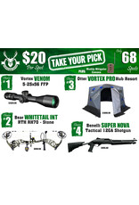 DRAW #1835 - Take Your Pick - Vortex, Bear, Otter OR Benelli!