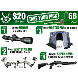 DRAW #1835 - Take Your Pick - Vortex, Bear, Otter OR Benelli!