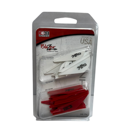 Bohning Bohning Blazer Vanes Combo 36 Pack White/Red