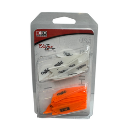 Bohning Bohning Blazer Vanes Combo 36 Pack White/Bright Orange