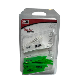Bohning Bohning Blazer Vanes Combo 36 Pack White/Neon Green