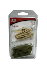 Bohning Bohning Blazer Vanes Combo 36 Pack Tan/OD Green