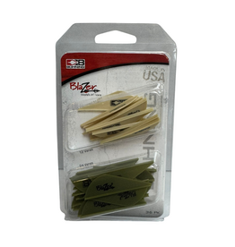 Bohning Bohning Blazer Vanes Combo 36 Pack Tan/OD Green