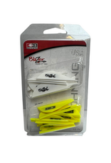 Bohning Bohning Blazer Vanes 36 pack/ 12white/24yellow