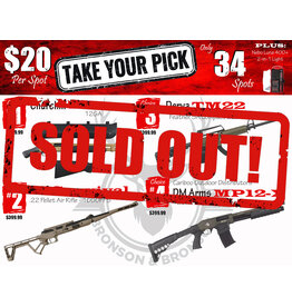 DRAW #1836 - Take Your Pick - Churchill, BM8, Derya OR Cariboo!