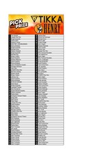 DRAW #1834 - Pick Your Prize - Tikka Roughtech, Henry OR Tikka Hunter!