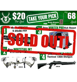 DRAW #1835 - Take Your Pick - Vortex, Bear, Otter OR Benelli!