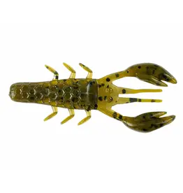 Netbait Netbait HexTek Finiki 2.5" Sonix Pinch - Green Pumpkin