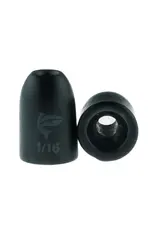 Freedom Lures Freedom Tackle Tungsten Bullet Weight 1/16 OZ - Black