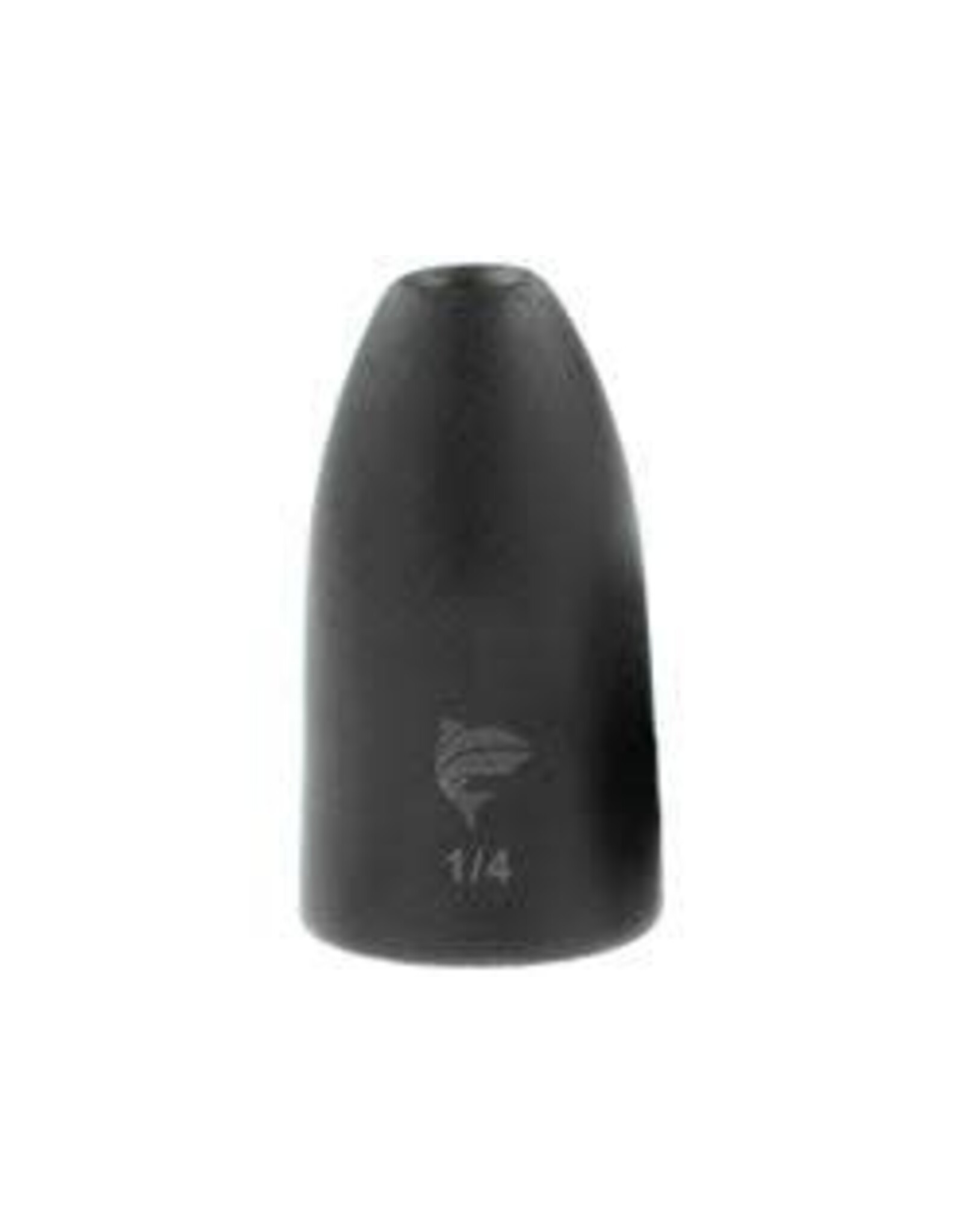 Freedom Lures Freedom Tackle Tungsten Bullet Weight 1/4oz Black (3/pk)