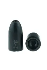 Freedom Freedom Tackle Tungsten Bullet Weight 5/16 OZ - Black