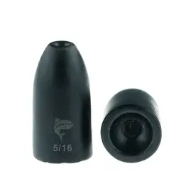 Freedom Freedom Tackle Tungsten Bullet Weight 5/16 OZ - Black