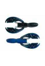 Netbait Netbait Tiny Paca Craw 3" w/ Baitfuel BLACK BLUE 10pk X42515