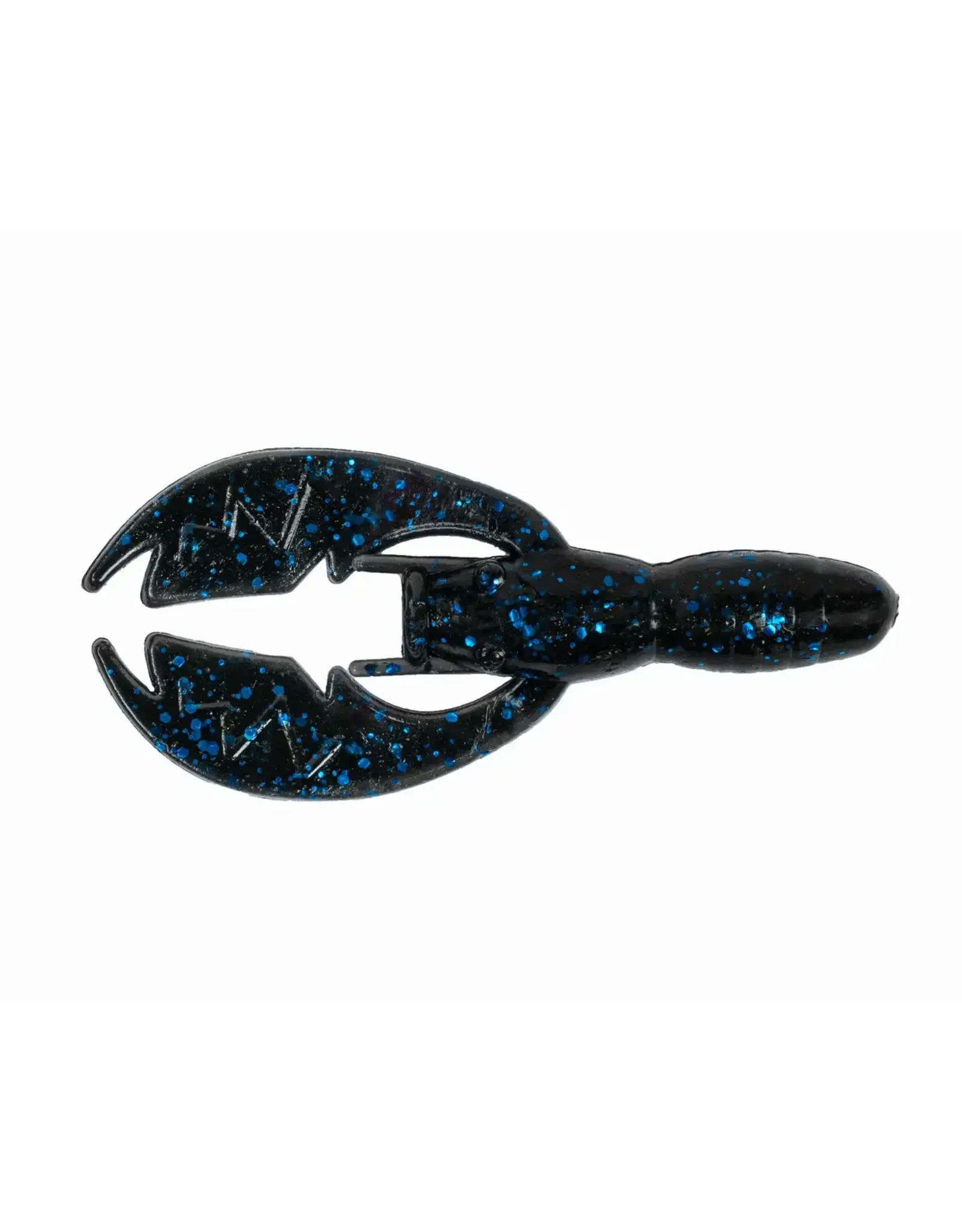 Netbait Netbait Tiny Paca Craw 3" w/ Baitfuel BLACK BLUE FLAKE 10pk X42522