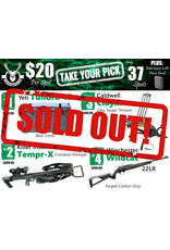 DRAW #1840 - Take Your Pick - Yeti, Killer Instinct, Caldwell OR Winchester!