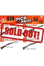 DRAW #1839 - Pick Your Prize - Benelli, Stoeger, Derya OR Winchester!