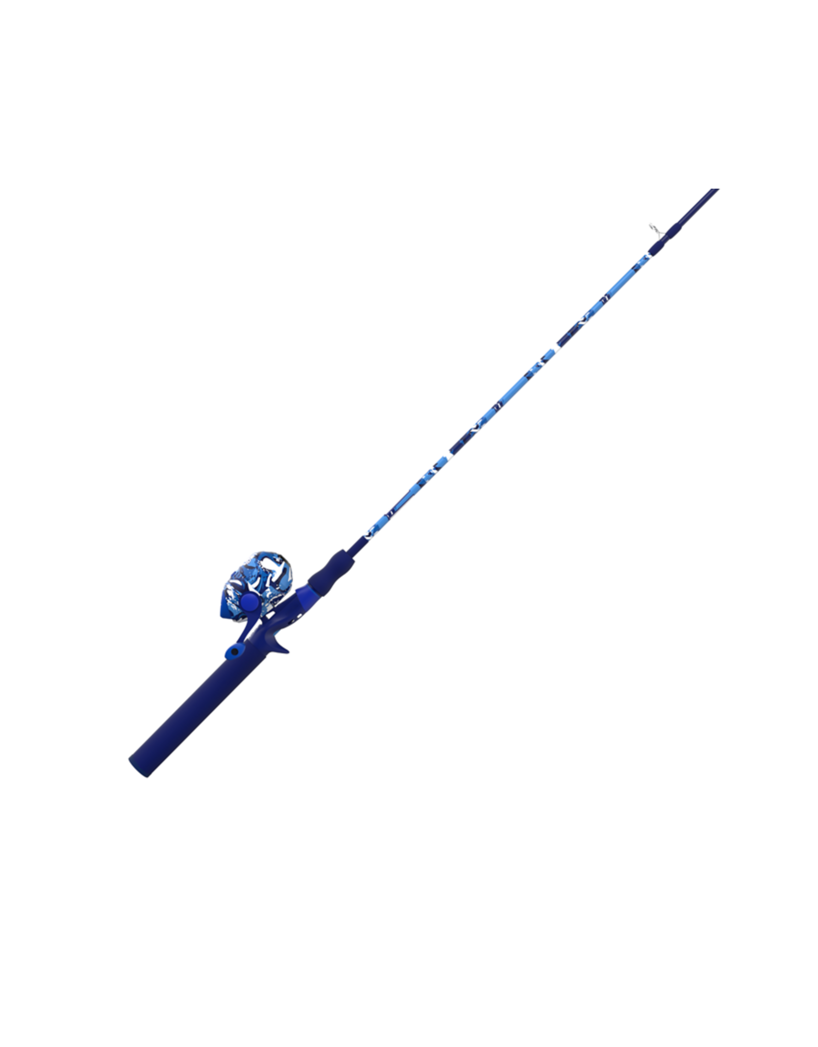 Zebco Zebco Splash Tidepool Blue 6'0" Medium Spincast Combo