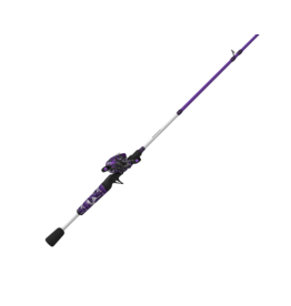 Zebco Zebco Roam Prism Purple 6'6" Right Hand Medium-Heavy Baitcast Combo