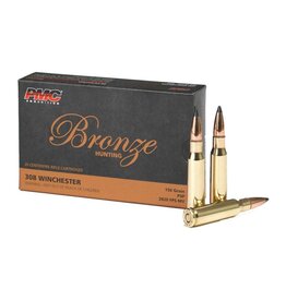 PMC PMC Bronze 308 Win Rifle Ammo, 150Gr PSP - 20Rds